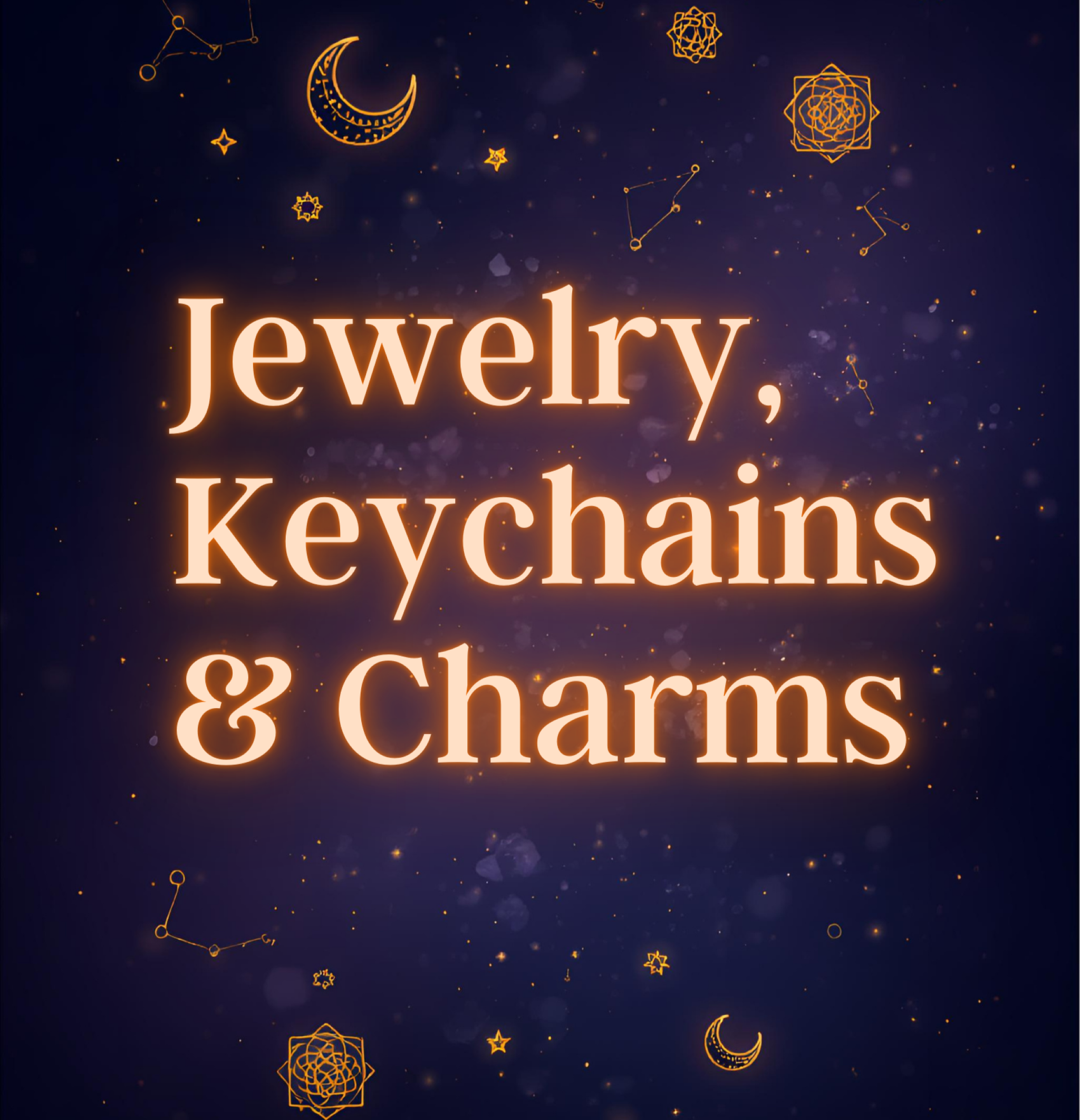 Jewelry, Keychains & Charms