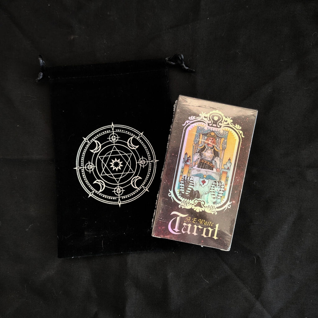 A.E. Waite Tarot Deck with Pouch