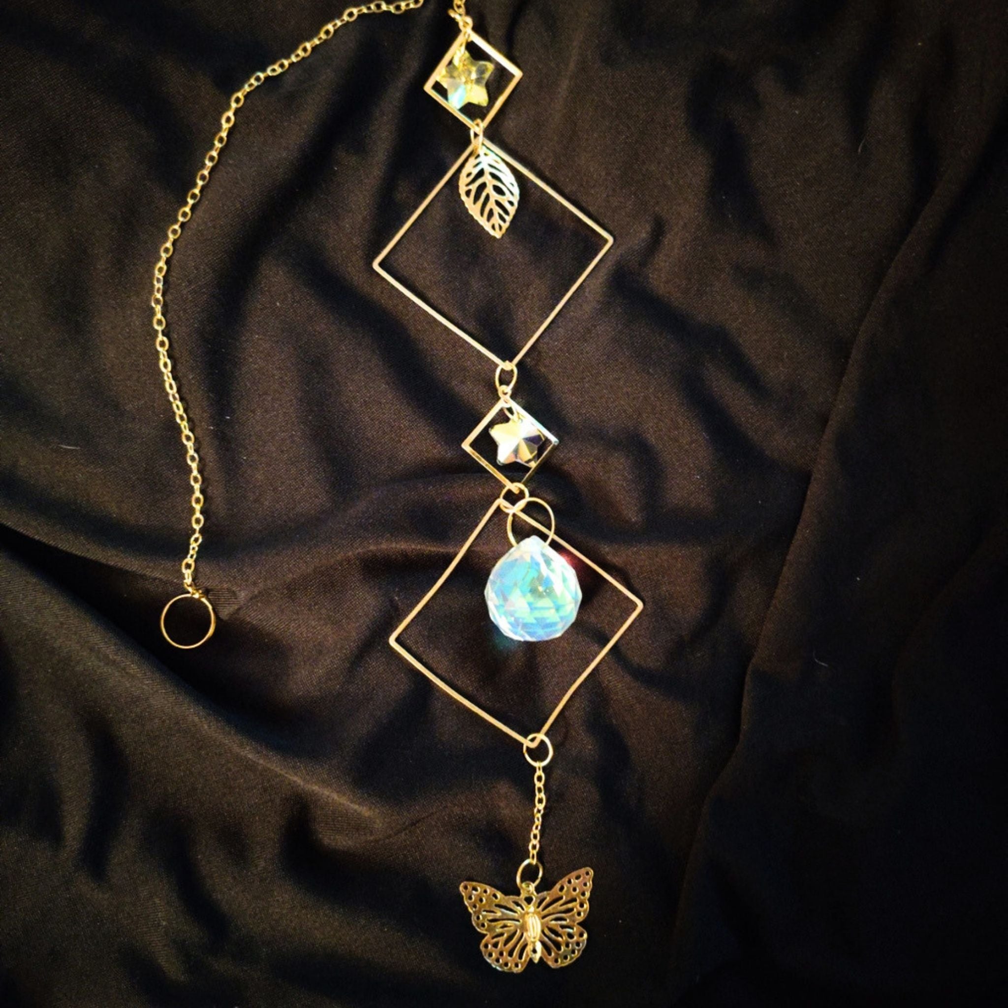 Geometric Butterfly Suncatcher