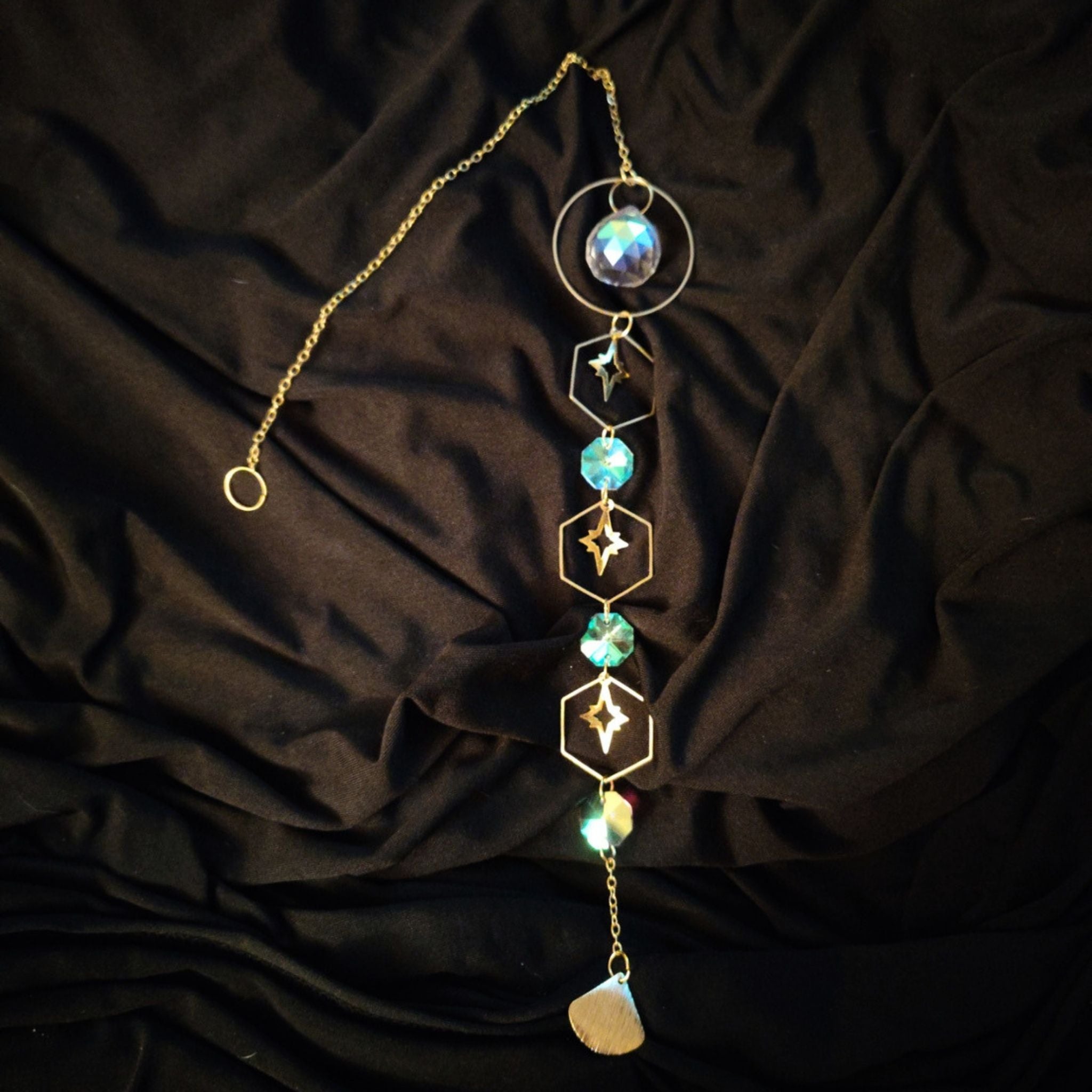 Cosmic Star Prism Suncatcher