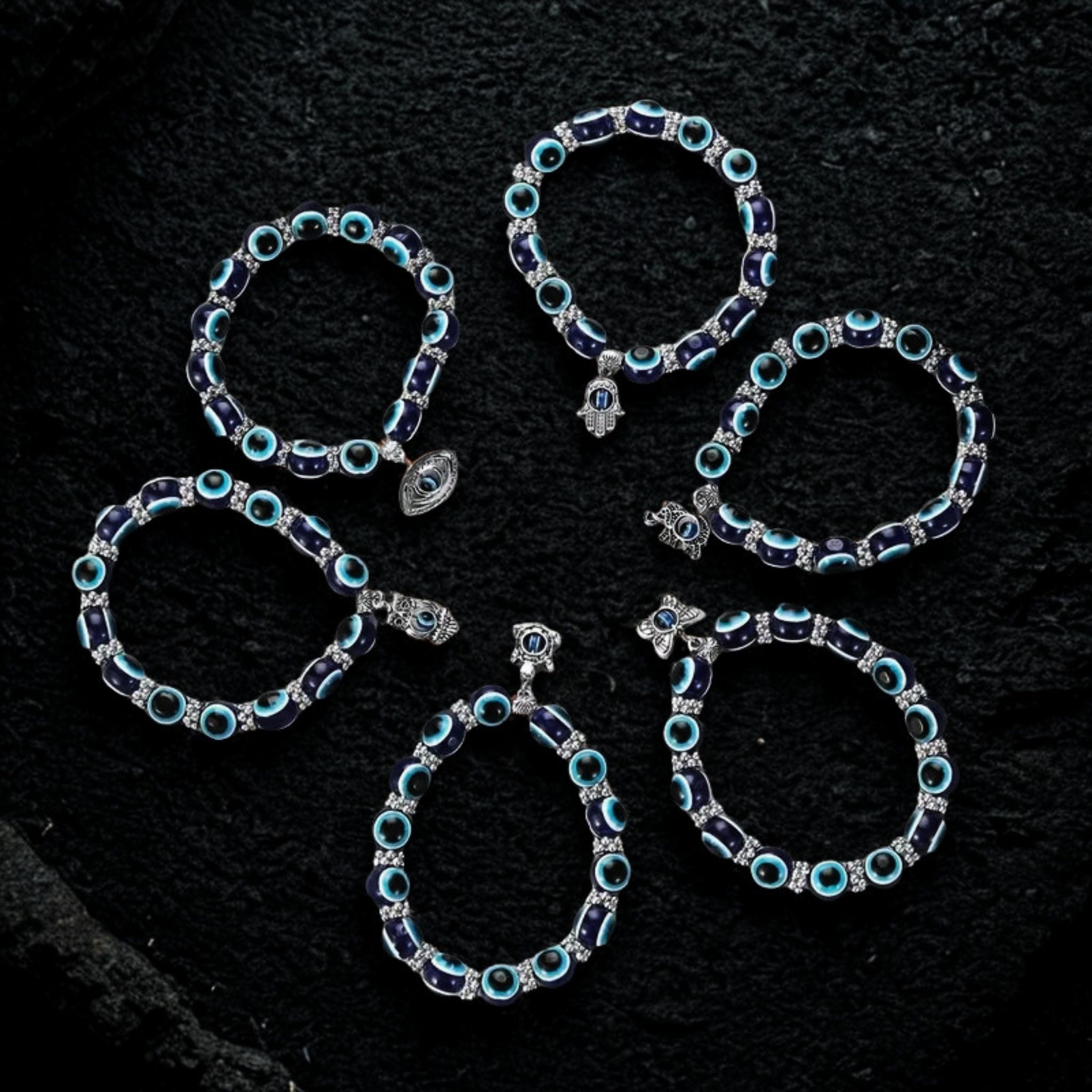 Evil Eye Charm Bracelet Collection