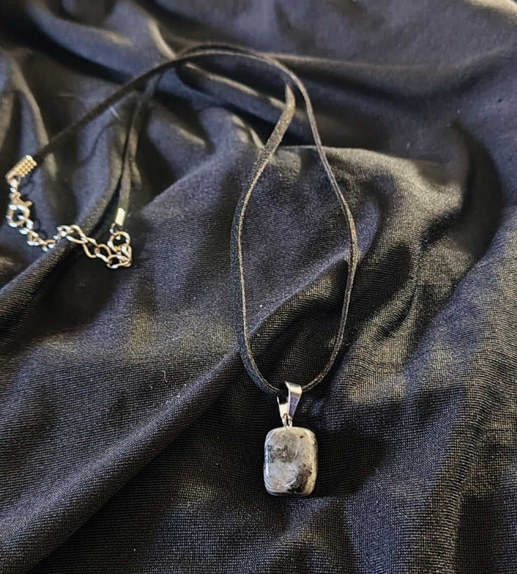 Square Stone Necklaces