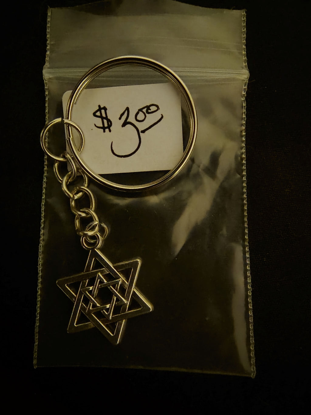 Hexagram Keychain