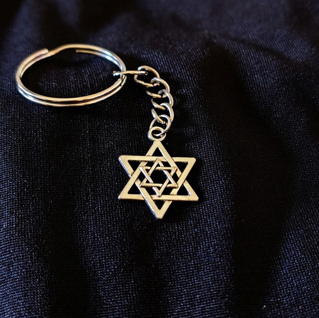 Hexagram Keychain