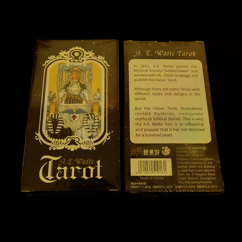 A.E. Waite Tarot Deck with Pouch