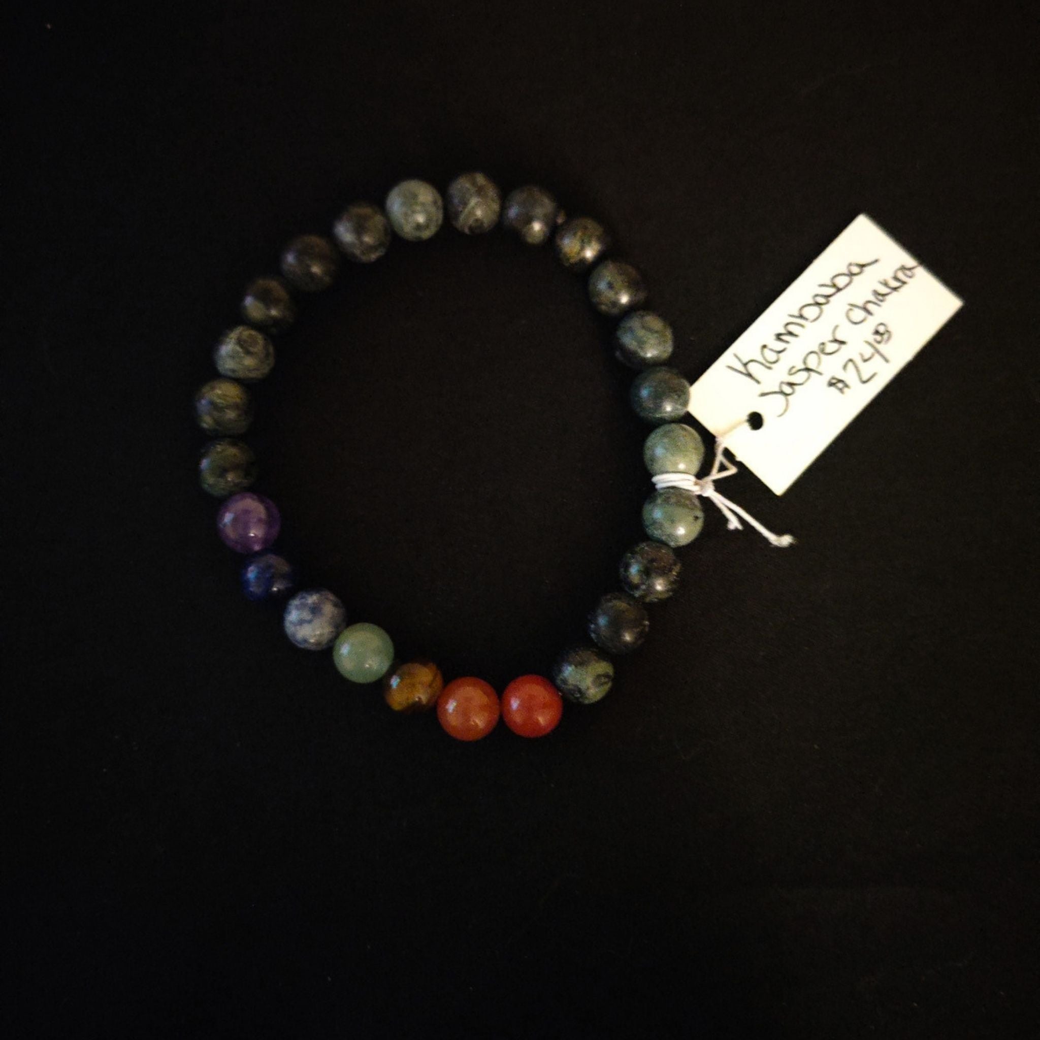 Kambaba Jasper Chakra Bracelet