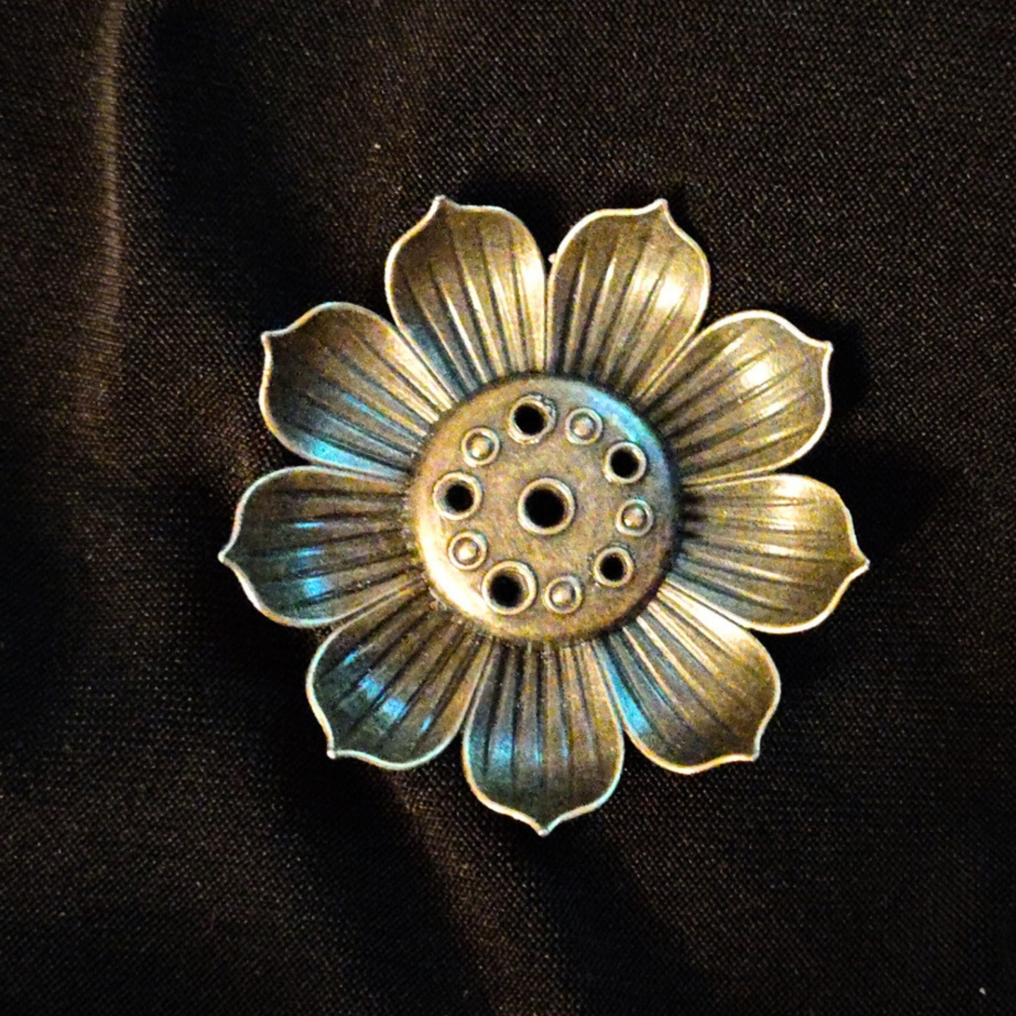 Mini Metal Lotus Incense holder