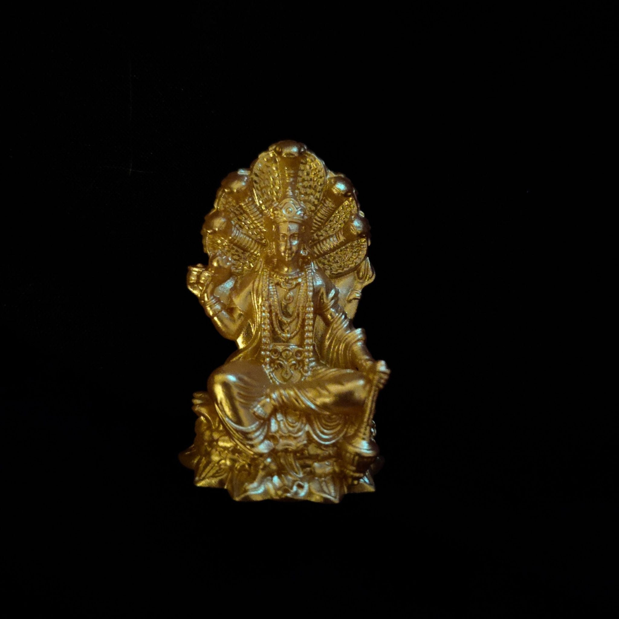 Mini Mucalinda Buddha Statue